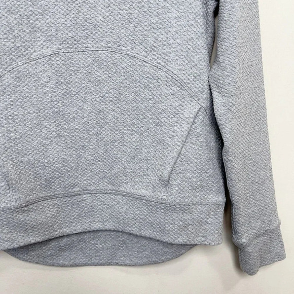 Lululemon Womens 4 Catch A Moment Crew Heathered Core  Light Grey - Picture 8 of 16